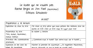 Lecture Interactive Le Koala Qui Ne Voulait Pas 2 Pdf Interactive Lecture