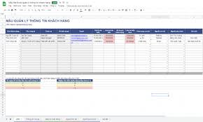 Mẫu file quản lý khách hàng bằng Excel hiệu quả cho doanh nghiệp