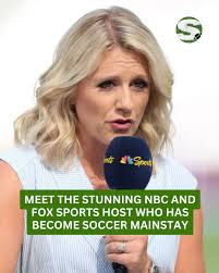 Soccer coverage just isn't the same when she's not presenting!