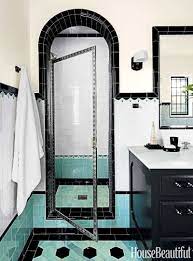 1930s cottage style kitchen duration. Bathroom With Colorful Tile 1930s Bathroom Design