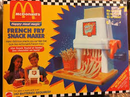 French Fry Diary 705 Mcdonald S French Fry Snack Maker Happy Meal Mcdonalds Mcdonalds Happy Meal