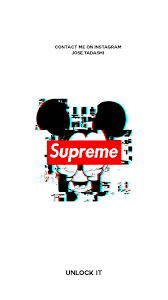 A desktop wallpaper is highly customizable, and you can give yours a personal touch by adding your images (including your photos from a camera) or download beautiful pictures from the internet. Supreme Wallpaper Cool Wallpaper Supreme Mickey Mouse 750x1334 Download Hd Wallpaper Wallpapertip