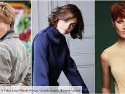 Mais comment les couper pour qu'ils ne durcissent pas les traits ? Le Top 10 Des Coupes De Cheveux Qui Rajeunissent Femme Actuelle Le Mag