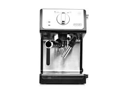 Use convenient pods or ground coffee with the patented dual function filter holder. Delonghi Espresso Maker Stainless Steel Boiler Transparent And Removable Water Reservoir Price In Saudi Arabia Extra Stores Saudi Arabia Kanbkam