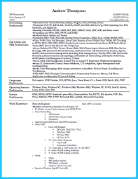 resume templates: call center resume format