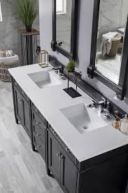 Brittany 72 Black Onyx Double Vanity W
