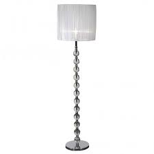 Place matching table lamps on either side of the bed atop stylish nightstands in a master bedroom, perch a short lamp on a side table next to a plush leather sofa, or welcome guests with a small lamp in the front foyer. Crystal Ball Floor Standing Lamp With White Shade Floor Standing Lamps Standing Lamp Lamp