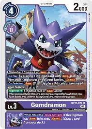 Gumdramon - Across Time - Digimon Card Game