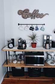 Modern Farmhouse Kitchen Coffee Bar Diy Kitchen Decor Styles Modern Kitchen Room Coffee Bar Home