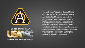 u s army acquisition support center usaasc