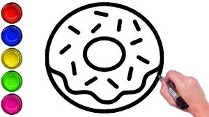 How To Draw Donuts Step By Step Easy Donut Drawing Easy Easy Donut Drawings Donut Drawing Video Youtube 3 of the best draw something drawings for doughnut. how to draw donuts step by step easy donut drawing easy easy donut drawings donut drawing video