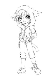 Attractive anime wolf coloring pages teach your children to be. Fox Cute Anime Coloring Pages Coloring And Drawing