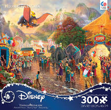 See more ideas about thomas kinkade disney, kinkade disney, thomas kinkade disney puzzles. Ceaco Thomas Kinkade Disney Dumbo 300 Piece Puzzle Toys R Us Canada