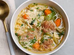 The Best Italian Wedding Soup Recipe Italian Wedding Soup Wedding Soup Food Network Recipes