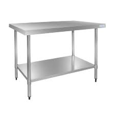 Shop restaurant prep tables to keep your ingredients fresh! Stainless Steel Tables Prep Kitchen Catering Tables Metal Worktops Nisbets