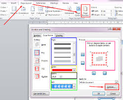 Cara Membuat Bingkai Di Microsoft Word 2007 2010