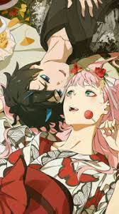 Find 22 images that you can add to blogs, websites, or as desktop and phone wallpapers. Anime Darling In The Franxx Mobile Wallpaper Anime Wallpaper Anime Anime Love