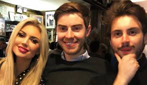 Who are Rosanna Davison's hunky brothers Michael and Hubie?