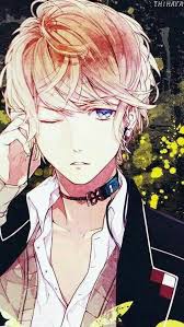 Anime Guy Cool Blond Hair Blue Eyes Anime Guys Anime Diabolik Lovers Anime Lovers