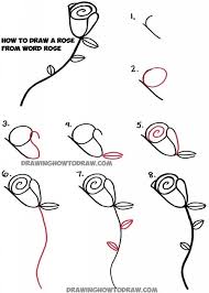 Check spelling or type a new query. 50 Easy Ways To Draw A Rose Learn How To Draw A Rose