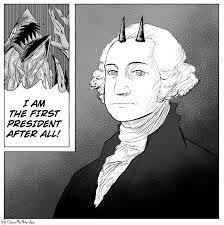 George Washington was actually the Blood Fiend back in 1789. This is the  part of American history they don't want you to know. : r/ChainsawMan
