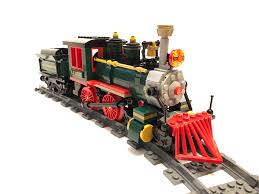 E P Ripley Locomotive Moc Santa Fe Disneyland Railroad Lego Creative Lego Trains Lego Machines