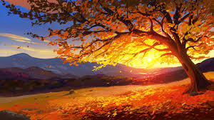 1, kaka point, new zealand. Art Collectibles Autumn Sunset Drawing Illustration