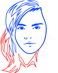 Harry potter art drawings minimal drawings woman drawing black and white drawing art emma watson sketch pencil drawings fine art portraits portrait. How To Draw Tribal Emma Watson Step By Step Drawing Guide By Dawn Dragoart Com