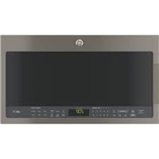 Ge Profile Four A Micro Ondes A Hotte Integree Spacemaker De 2 1 Pi Ardoise Pvm2188sljc Ge Appliances