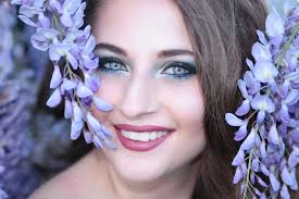 Gesicht Flora Violett Blaue