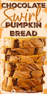 Swirled pumpkin yeast bread recipe. Chocolate Swirl Pumpkin Bread Recipe