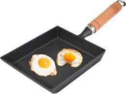 YYMIYU Tamagoyaki Cast Iron Pan