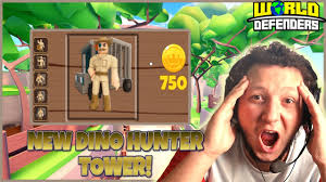 Check spelling or type a new query. New Support Tower Dino Hunter World Defenders New Update Youtube