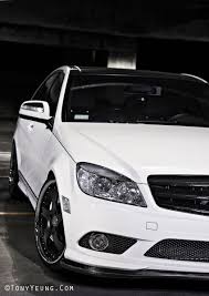 White Mercedes Benz W204 Custom Mercedes Benz Mercedes Benz C300 Mercedes Benz