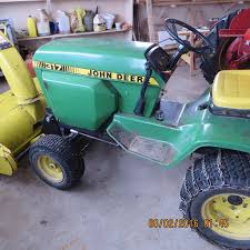 John deere 317 tractor engine. John Deere 317 Add Dual Hydraulics With 46in Mower Snow Blower And Rotary Tiller Full Size