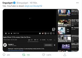However, the issue has since resolved and youtube is officially back up. Youtube Is Down Nov 12 2020 Born S Tech And Windows World