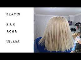 Platin Sac Acma Islemi Yakmadan Dipleri Cok Uzamis Sac Nasil Platin Acilir Youtube 2020 Sac Sac Stilleri Youtube