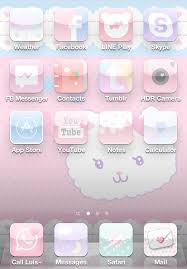 Japan Kawaii Blippo Cute App Phone Themes Iphone Info