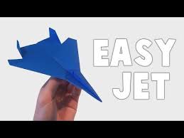 How to make a good paper airplane: How To Make An Easy Paper F 15 Fighter Jet Youtube Make A Paper Airplane Paper Airplanes Airplane Crafts