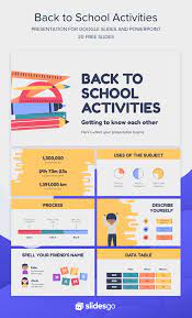 Design Funny Back To School Activities For Your Students With This Cute Google Slides T Back To School Activities School Activities Powerpoint Design Templates