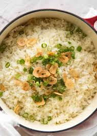 Close the cooker lid and wait for 2 whistles o high flame. Garlic Butter Rice Spend With Pennies
