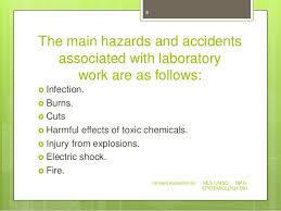Quiz yourself to see if you're safe in the lab. Lecture 8 Laboratory Accidents And