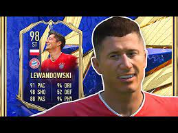 Join the discussion or compare with others! Video 98 Toty Lewandowski Review Fifa 21 Team Of The Year Lewandowski Player Review 2021