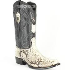 Black And White Snakeskin Cowboy Boots Men S Wild West Python Boots Dubai Toe Handcrafted Boots Snakeskin Cowboy Boots Western Cowboy Boots