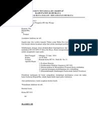 Mungkin kebanyakan dari kita telah mengenal dengan jenis surat yang satu ini. Contoh Surat Undangan Rapat Rt Docx