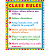 Handmade Class Decoration Chart