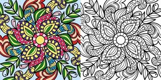 Vrij voor commercieel gebruik geen attributie noodzakelijk. Mandala Kleurplaat Vector Illustratie Premium Vector