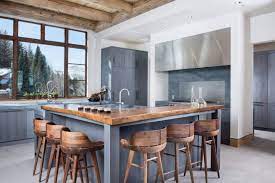 Kitchen island seating can be served on three sides for large islands. 15 Kitchen Islands With Seating For Your Family Home