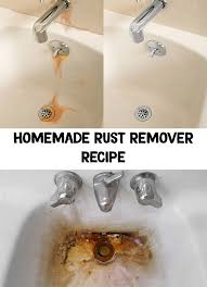 homemade rust remover recipe