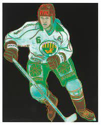Maybe you would like to learn more about one of these? Andy Warhol Frolunda Hockey Player 1986 Mutualart